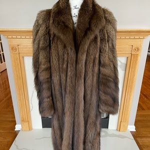 Christian Dior Full Length Fisher Sable Coat